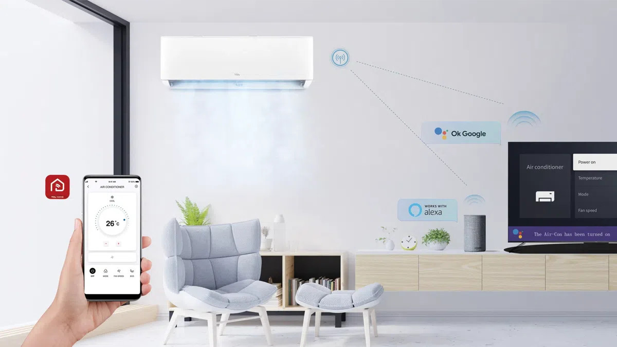 Инверторен климатик TCL TAC-12CHSD/XA82IFS ELITE ЧЕРЕН 12 000 BTU, A++/A+, R32 - Интелигентно управление по всяко време и навсякъде