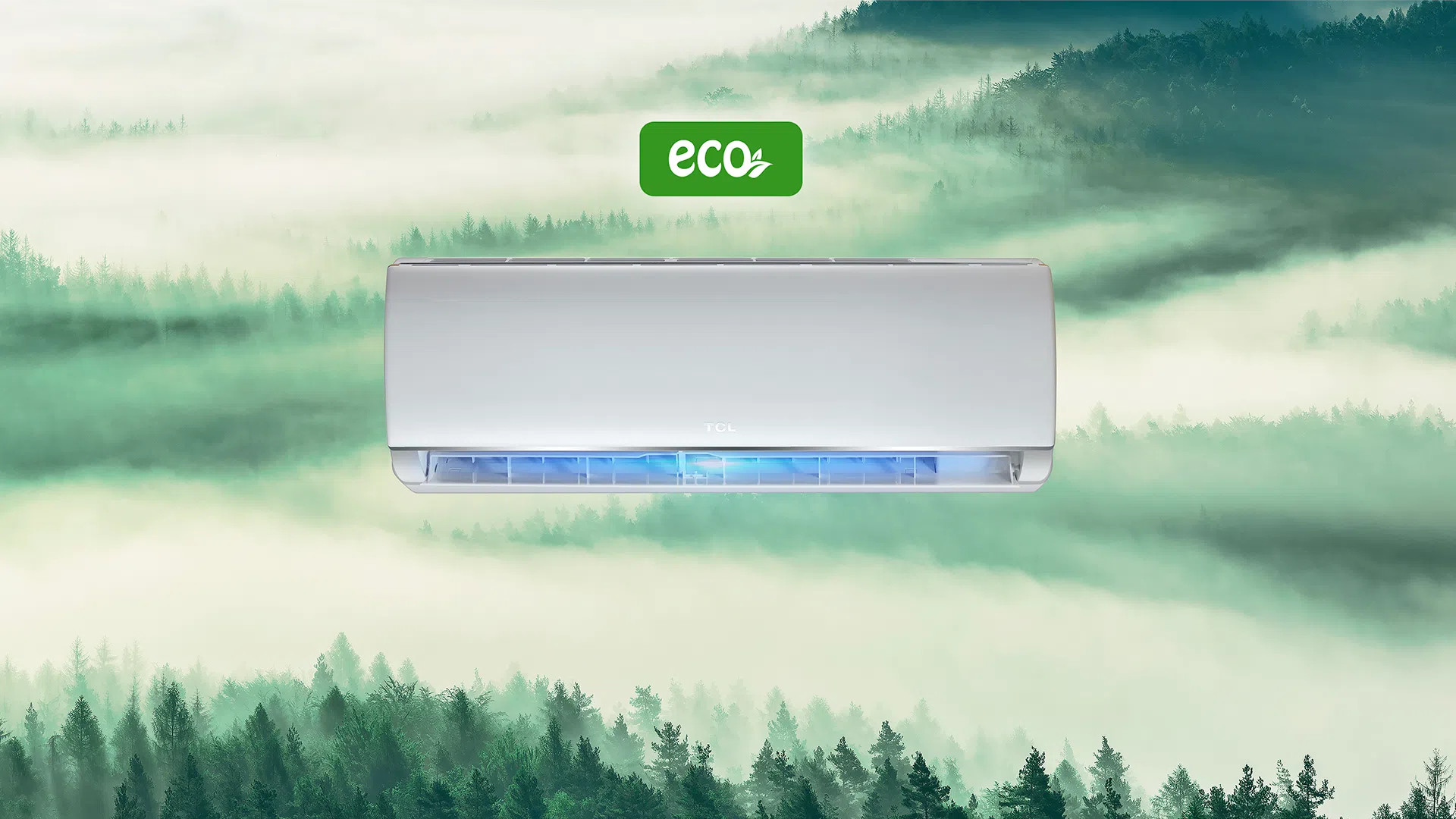 Инверторен климатик TCL TAC-12CHSD/XA82IFS ELITE ЧЕРЕН 12 000 BTU, A++/A+, R32 - ECO режим – интелигентно управление на консумацията